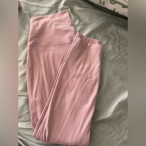 Lululemon pink peony Align High Rise Pant 25” Size 10